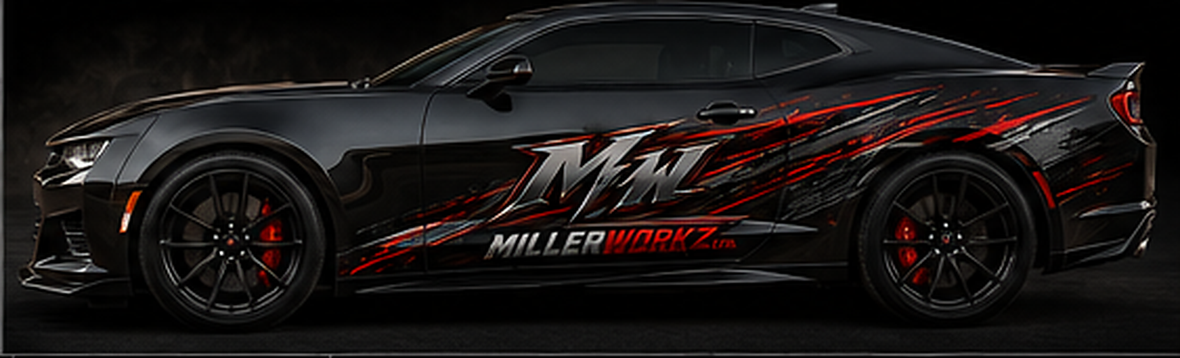 MillerWorkz performance vehicle showcasing premium automotive finishing